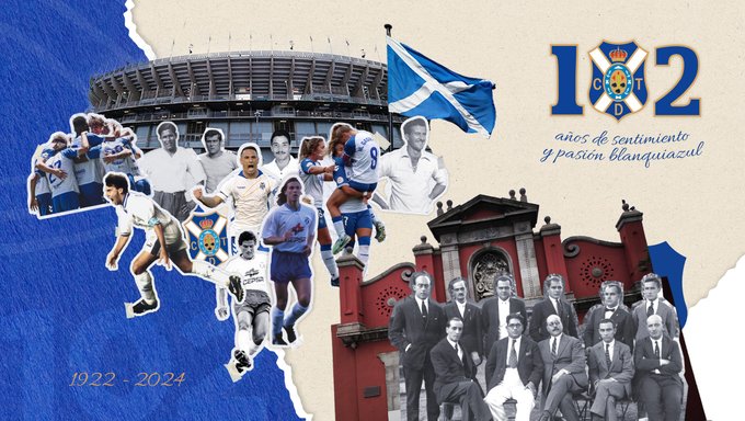 102 aniversario del CD Tenerife